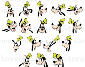 Download Goofy Dog Emoji Etsy PSD Mockup Templates