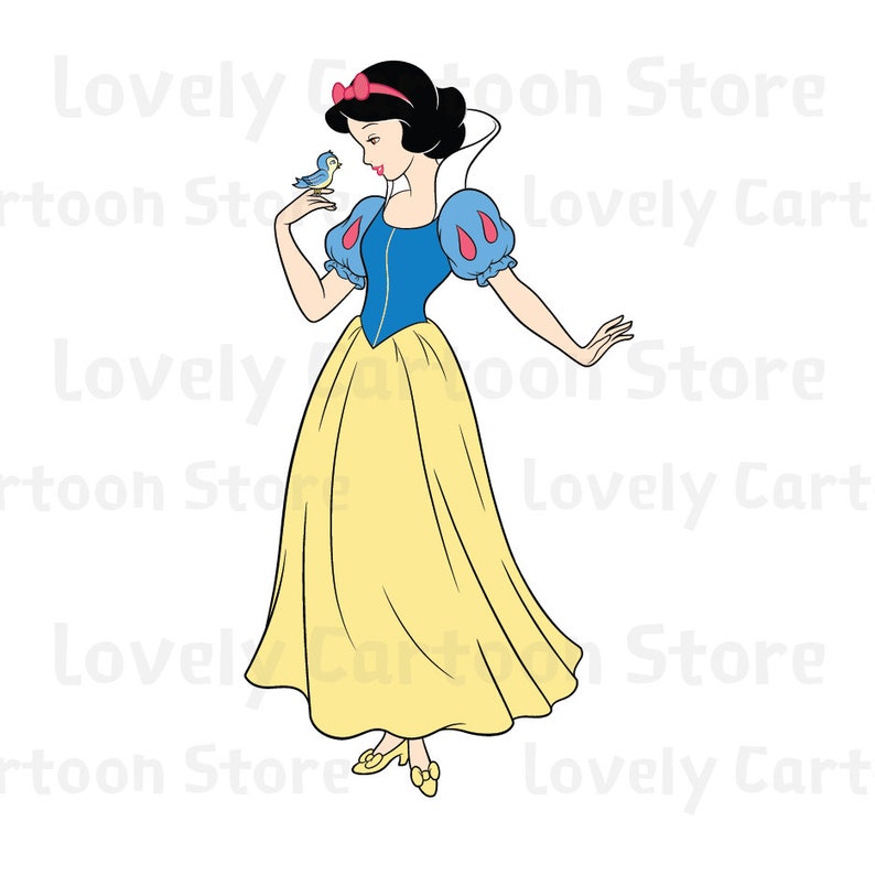 Download Snow White Svg Eps Dxf and Png formats 10 Cliparts | Etsy