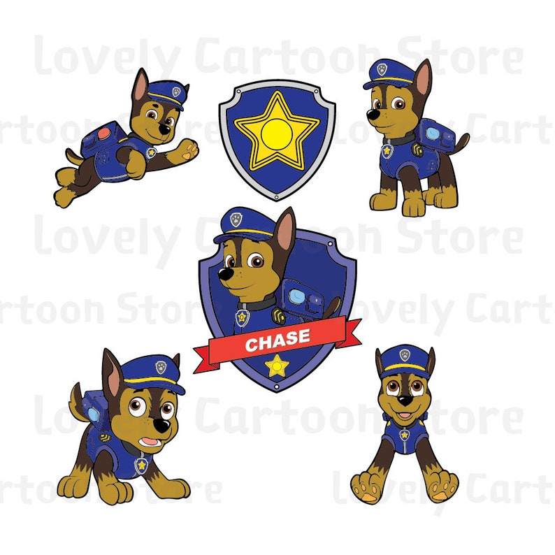 etsy chase paw patrol svg etsy chase paw patrol svg