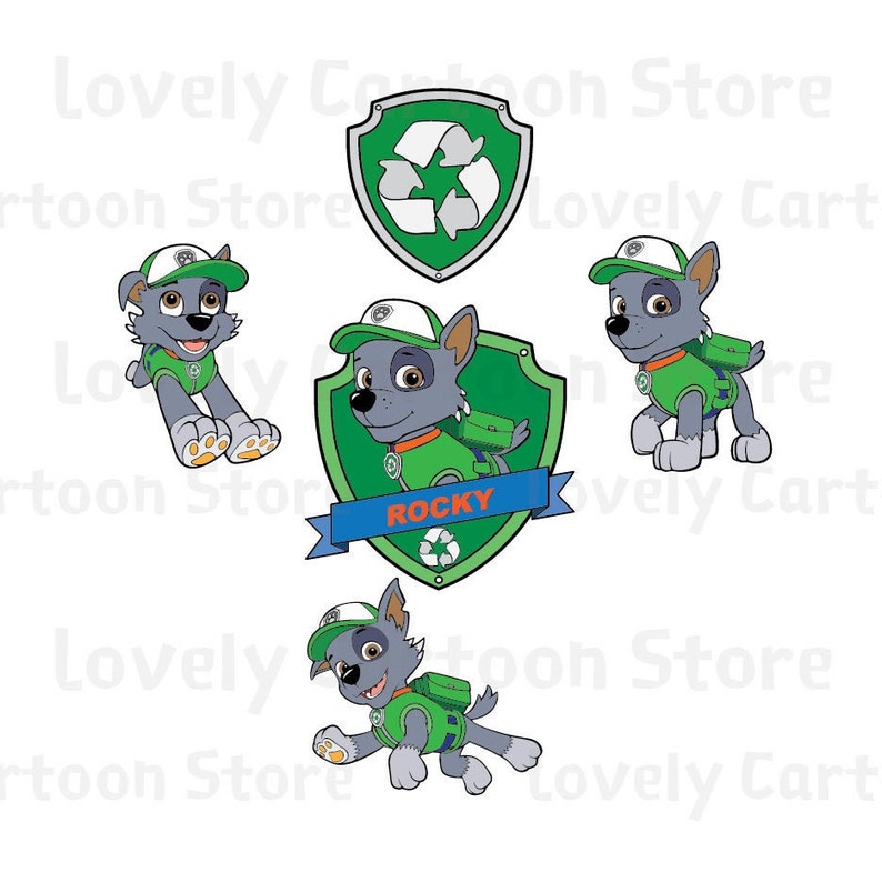 Free Free Paw Patrol Rocky Svg 610 SVG PNG EPS DXF File