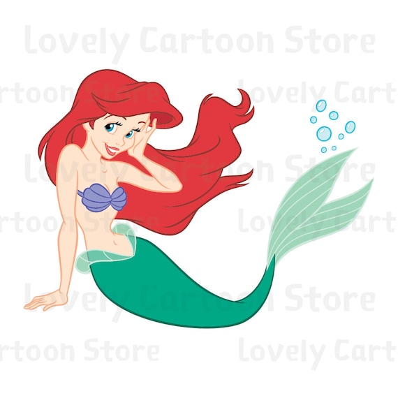 Free Free 193 Ariel Mermaid Svg SVG PNG EPS DXF File