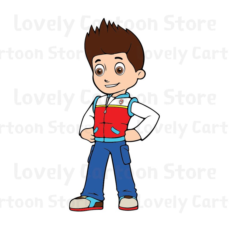 ryder from paw patrol svg