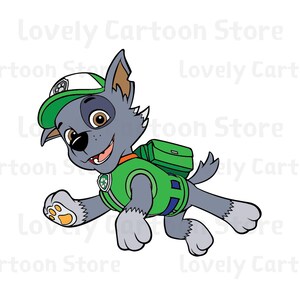 paw patrol rocky svg free
