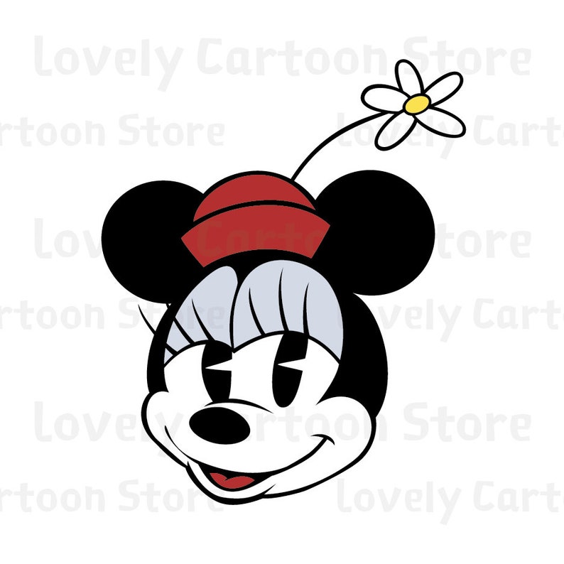 Download Classic Minnie Mouse Emojis Svg Eps Dxf and Png formats 9 | Etsy