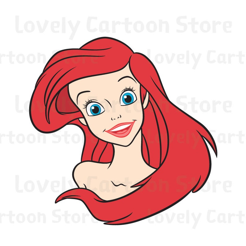 Free Free 111 Little Mermaid Ariel Svg SVG PNG EPS DXF File