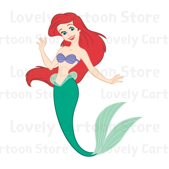 Free Free 53 Svg File Little Mermaid Svg SVG PNG EPS DXF File