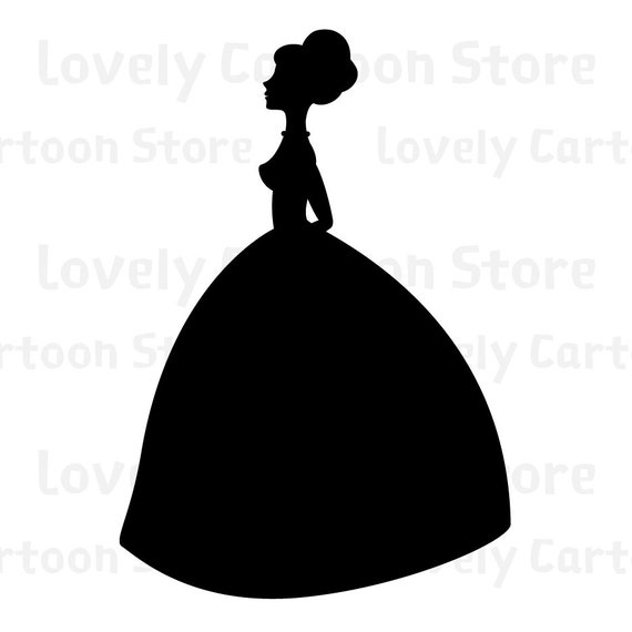 Evening Dress Silhouette Clip Art, Black Shapes (digital Download) - Etsy Evening Dress Silhouette Clip Art, Black Shapes (digital Download) - Etsy