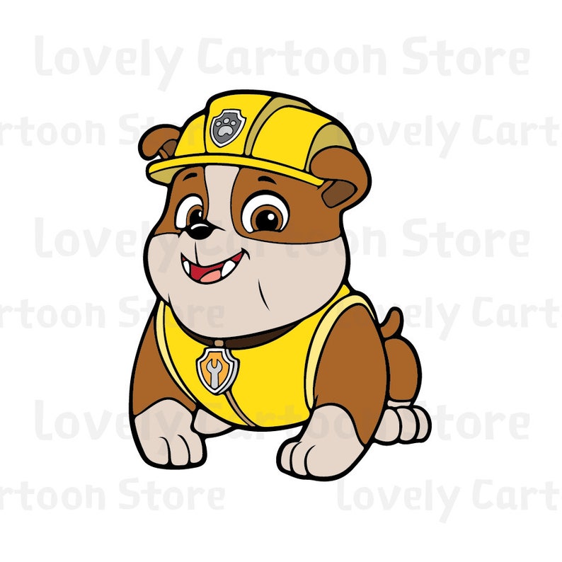 Free Free Paw Patrol Rubble Svg 310 SVG PNG EPS DXF File