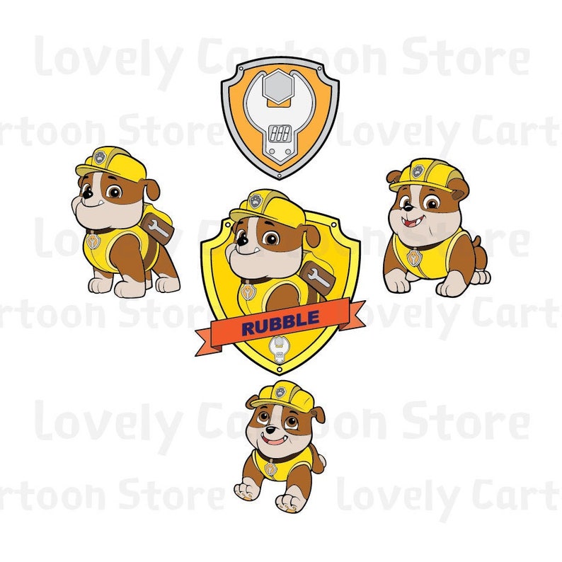 Free Free Paw Patrol Rubble Svg 310 SVG PNG EPS DXF File