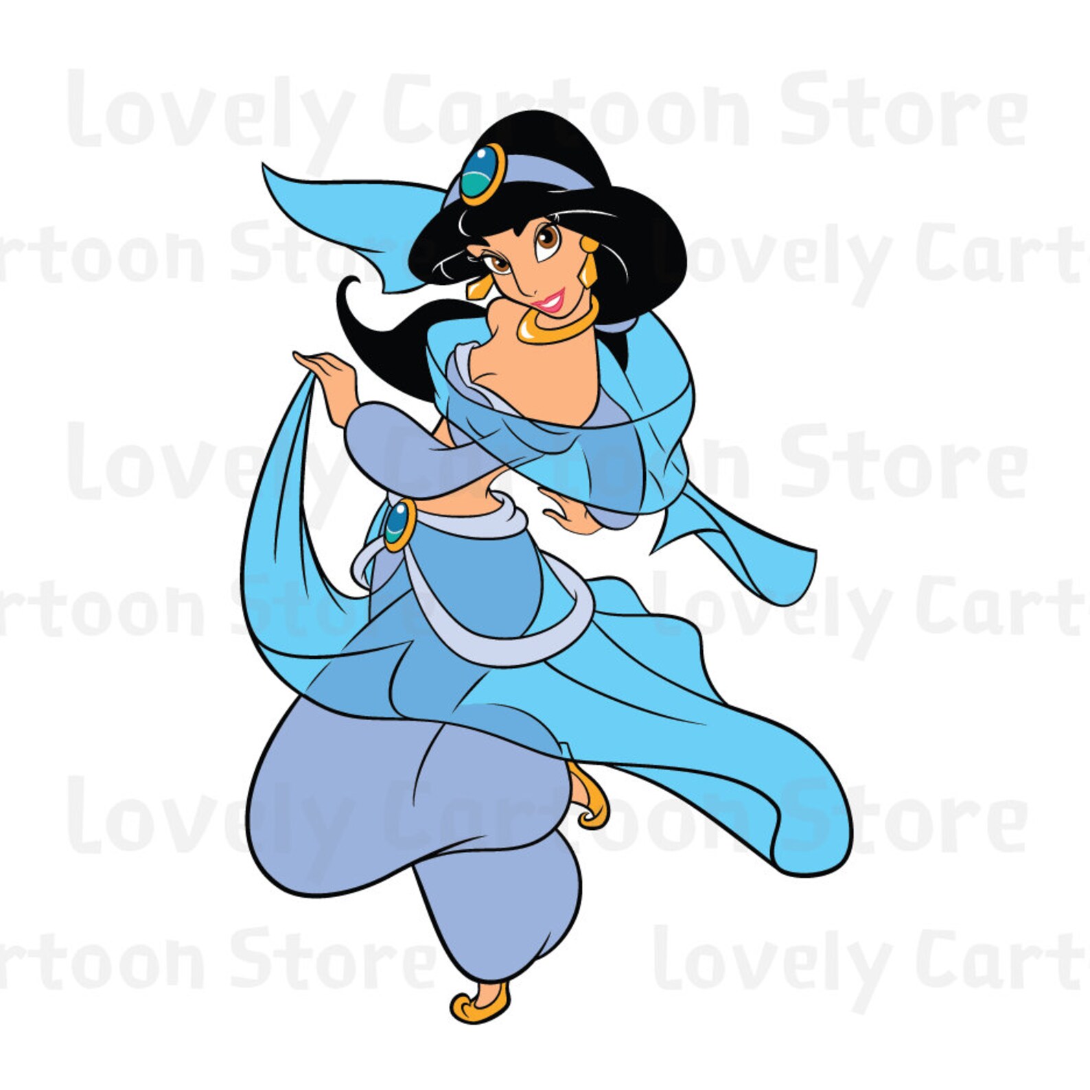 350 Princess Jasmine Svg Free SVG File 343Mb