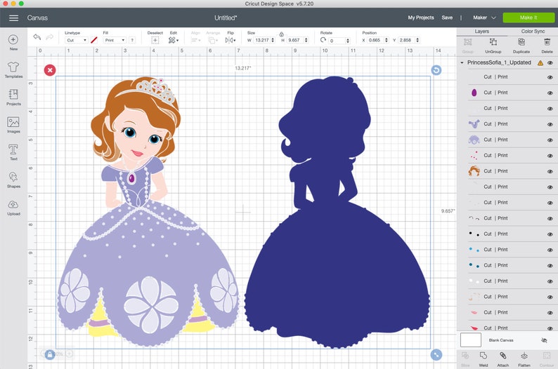 Download Sofia the First Svg Eps Dxf and Png formats 5 Cliparts | Etsy