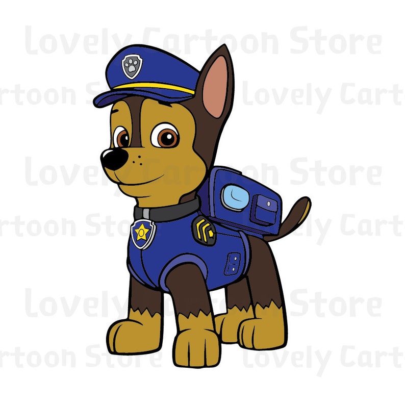 paw patrol chase svg free paw patrol chase svg free