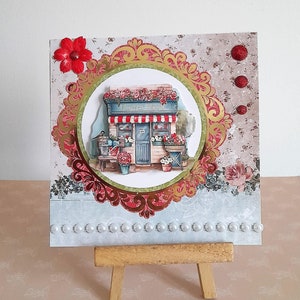 Carte postale fleurs, carte postale anniversaire, boutique de fleurs, carte postale carte postale femme, fleurs, carte postale fait main.