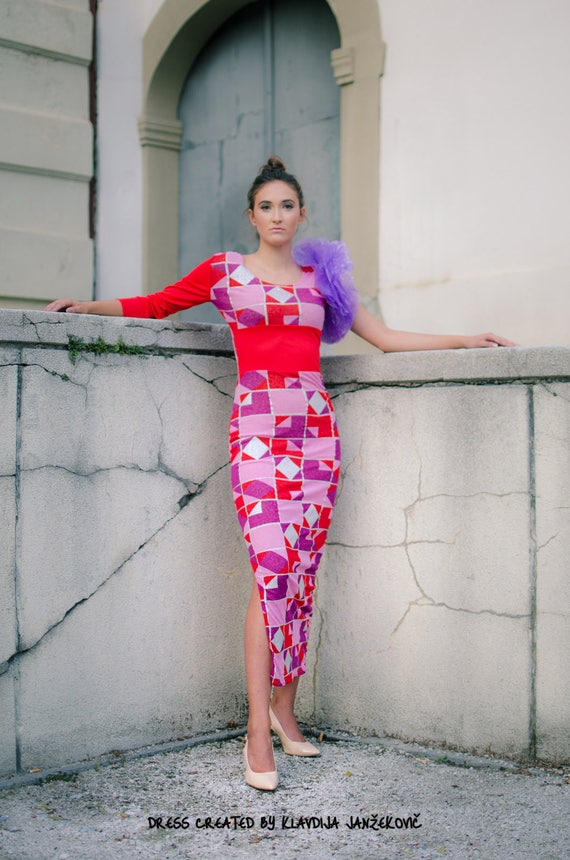 Red bodycon sales dress canada
