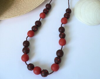 Beaded necklace Christmas gift ideas for her Birthday gift  for her Unique girt for girlfriend Gift for mom Gift for wife Unique necklace