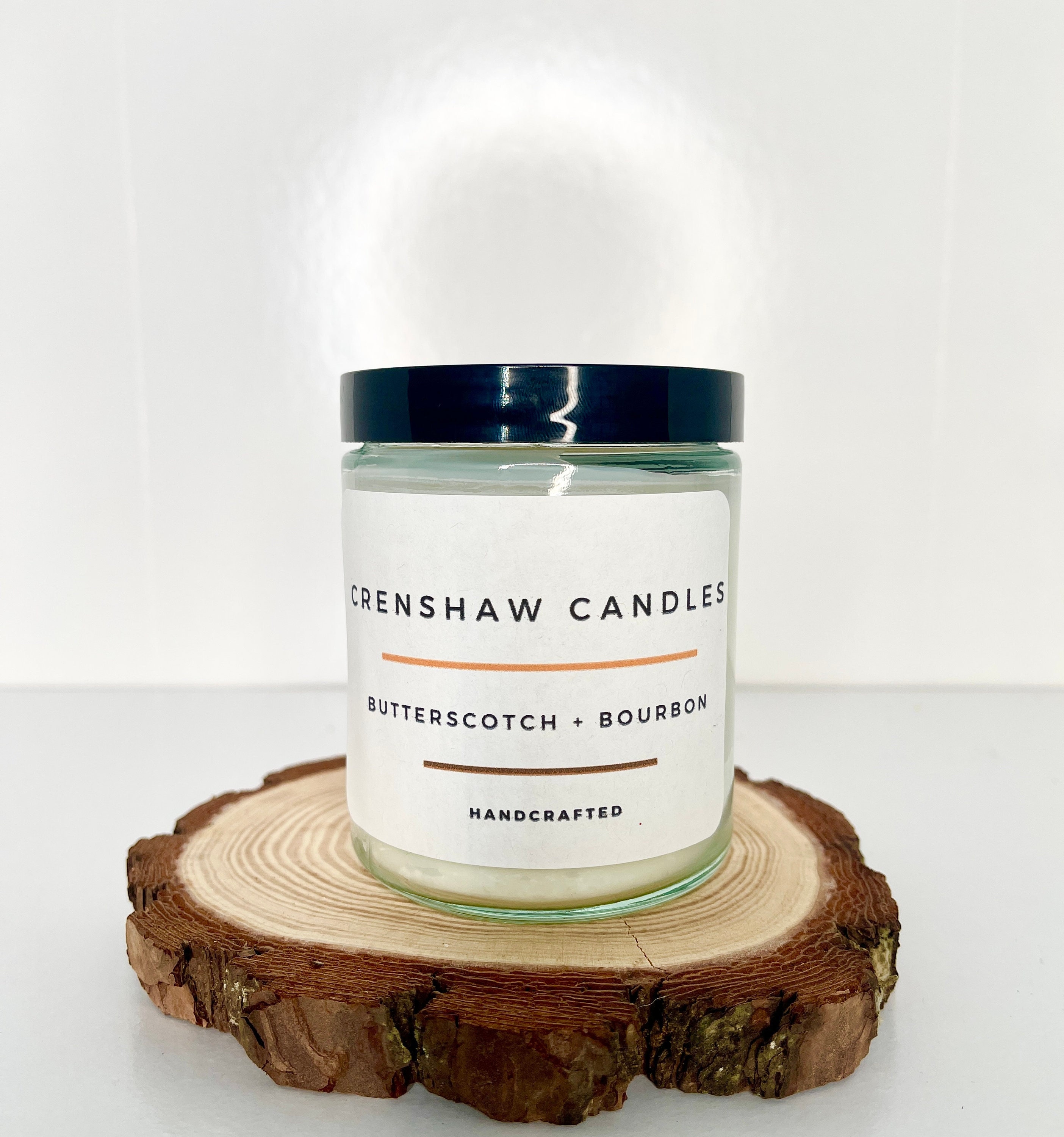 Butterscotch Haven Candle Handmade Luxury Soy Wax Candles Fall