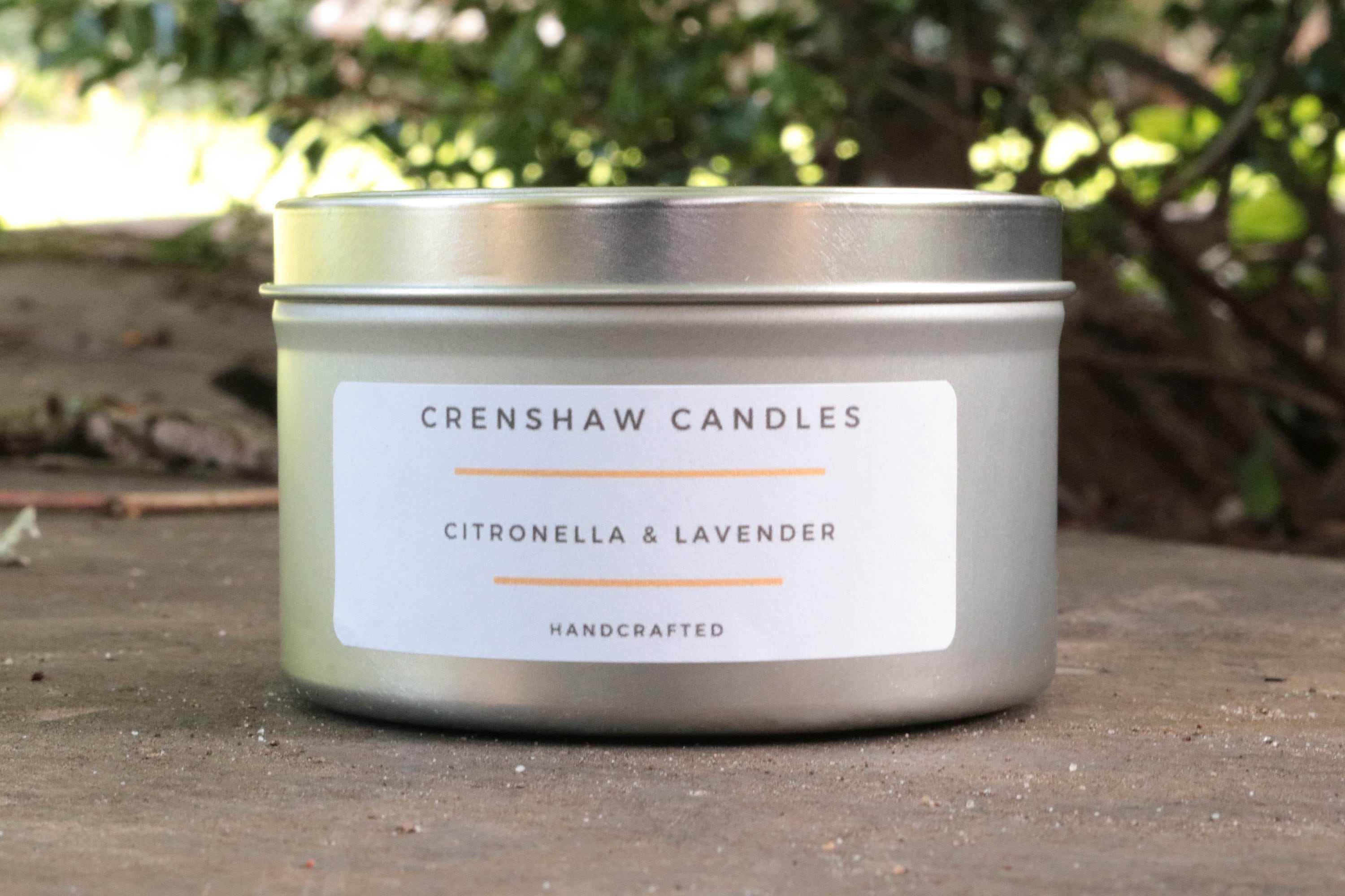 Citronella & Lavender Patio Candle Keep Those Pesky Mosquitoes Etsy