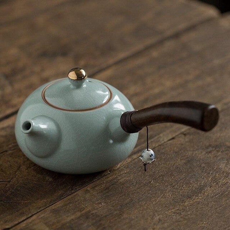 Japan Ceramic Teapot Kettle Handmade 220ml Etsy