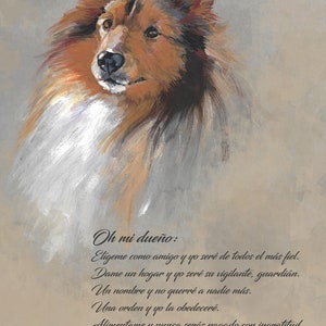 Pet portrait, pet painting pet memorial gift, pet gifts, DOGS PRAY
