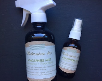 Lemongrass + Peppermint Atmosphere Mist