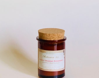 Blood Orange Rosemary Coconut Wax Candle | 6 oz