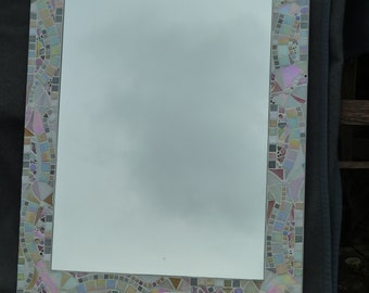 Mosaikspiegel Wandspiegel Nebel