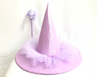 Girl fairy hat. Adulr fairy hat. Pink birthday hat. Little witch hat. Pink birthday outfit. Halloween Fairy costume. Pink witch hat.