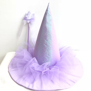 Girl fairy hat. Adult fairy hat. Lavender birthday hat. Little witch hat. Lavender fairy hat. Lavender fairy costume. Lavender witch  hat.