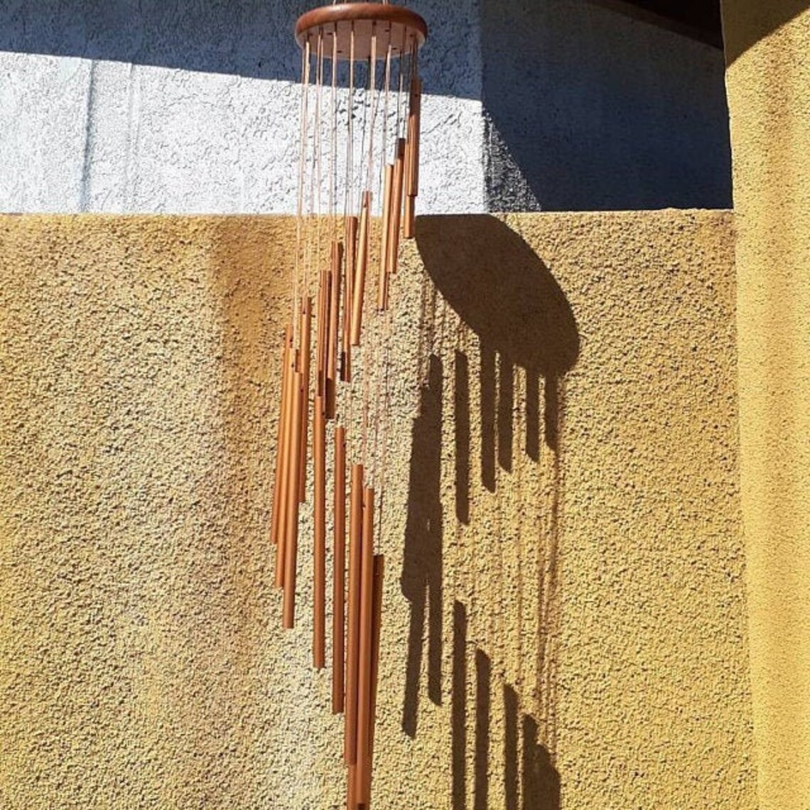 Wind Chime SOUND in DESCRIPTION Large 36 Amazing Grace Etsy