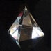 AAA+ Various Sizes Small Large XL Clear Crystal Egypt Pyramid Suncatcher Prism Energy Grid Feng Shui Paper Weight Bridesmaid Gift 