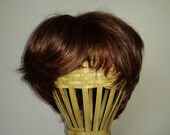 Items Similar To Short Dark Auburn Hair Wig On Etsy