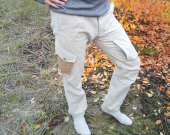 Hemp pants/hemp cloth/hemp clothing/mens pants/oversized pants/Organic pants/ hemp/ hand made/ Vegan cloth/ Natural cloth/ Organic cloth/