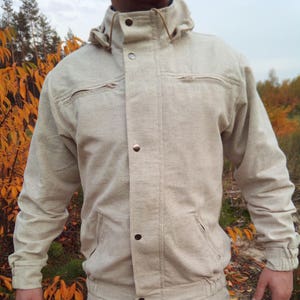 Santa Cruz Hooded Long Sleeve | Jungmaven Hemp Clothing