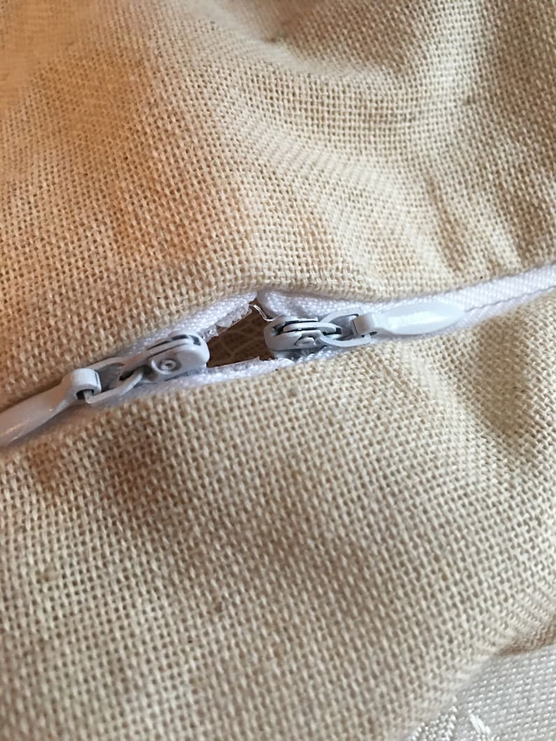 Hemp mattress cover with zipper, Different sizes available, Natural non dyed cloth to keep your dreams sweet image 4