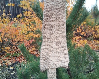 Organic hemp back scrubber, Exfoliating Massage Circulation and Skin Care Washcloth