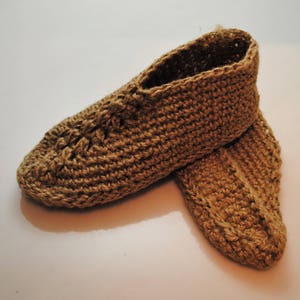 100% Hemp Slippers Slippers healing knitted slippers/Natural non-dyed hemp/Organic socks/Women Men socks/Hand made/Hand knit/Unisex image 1
