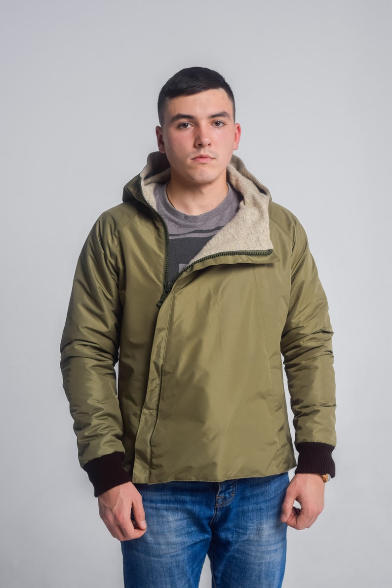 Hemp mens jacket/hemp clothing/vintage Etsy