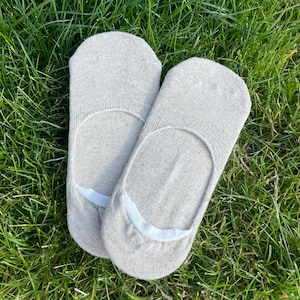 Hemp No Show Socks | Natural Low Cut Liner Socks | Breathable Summer Invisible Socks for Men & Women