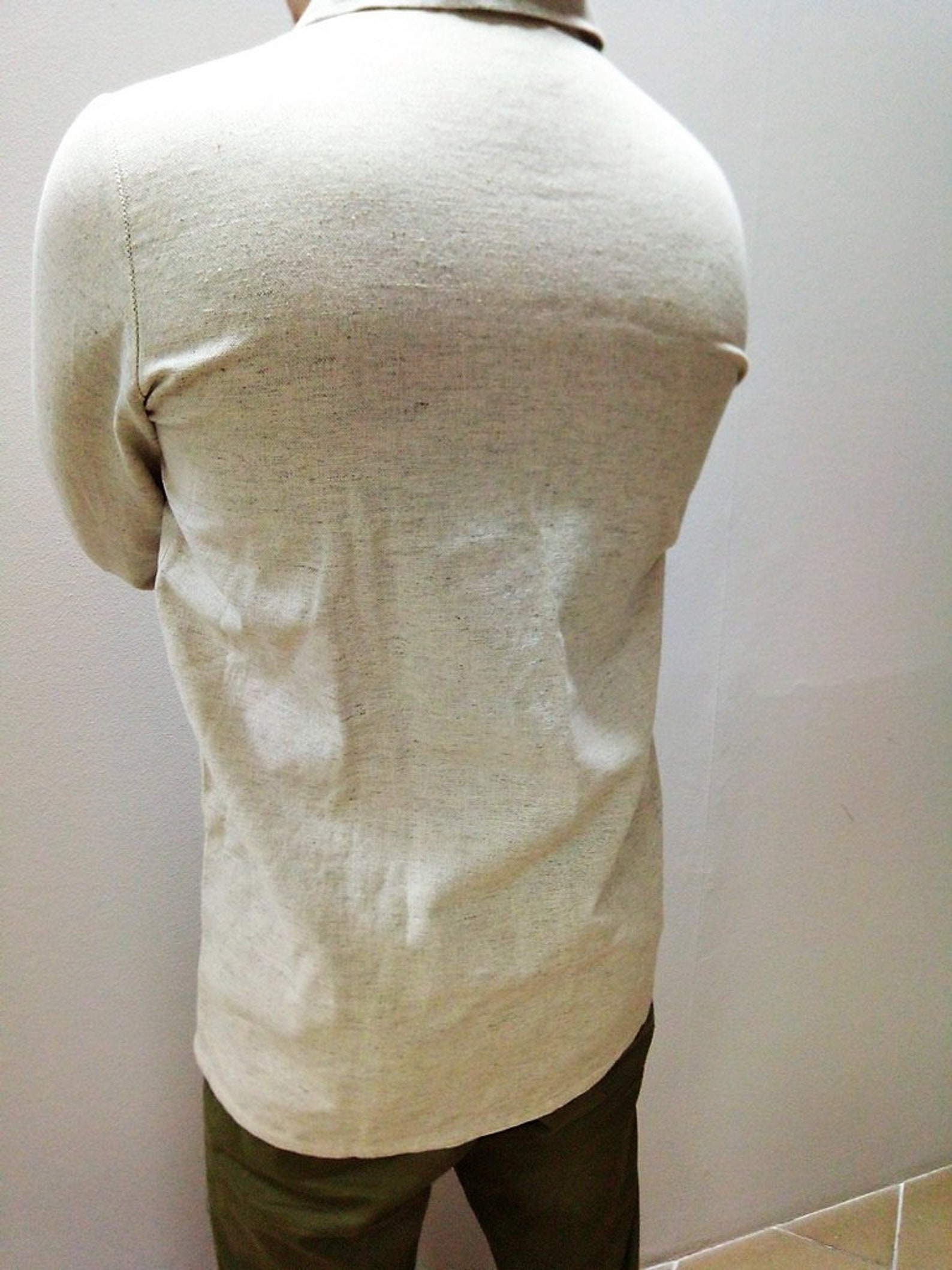 Hemp T-shirt/ Natural Hemp and Organic Cotton/hemp Cloth/hemp/ Organic ...