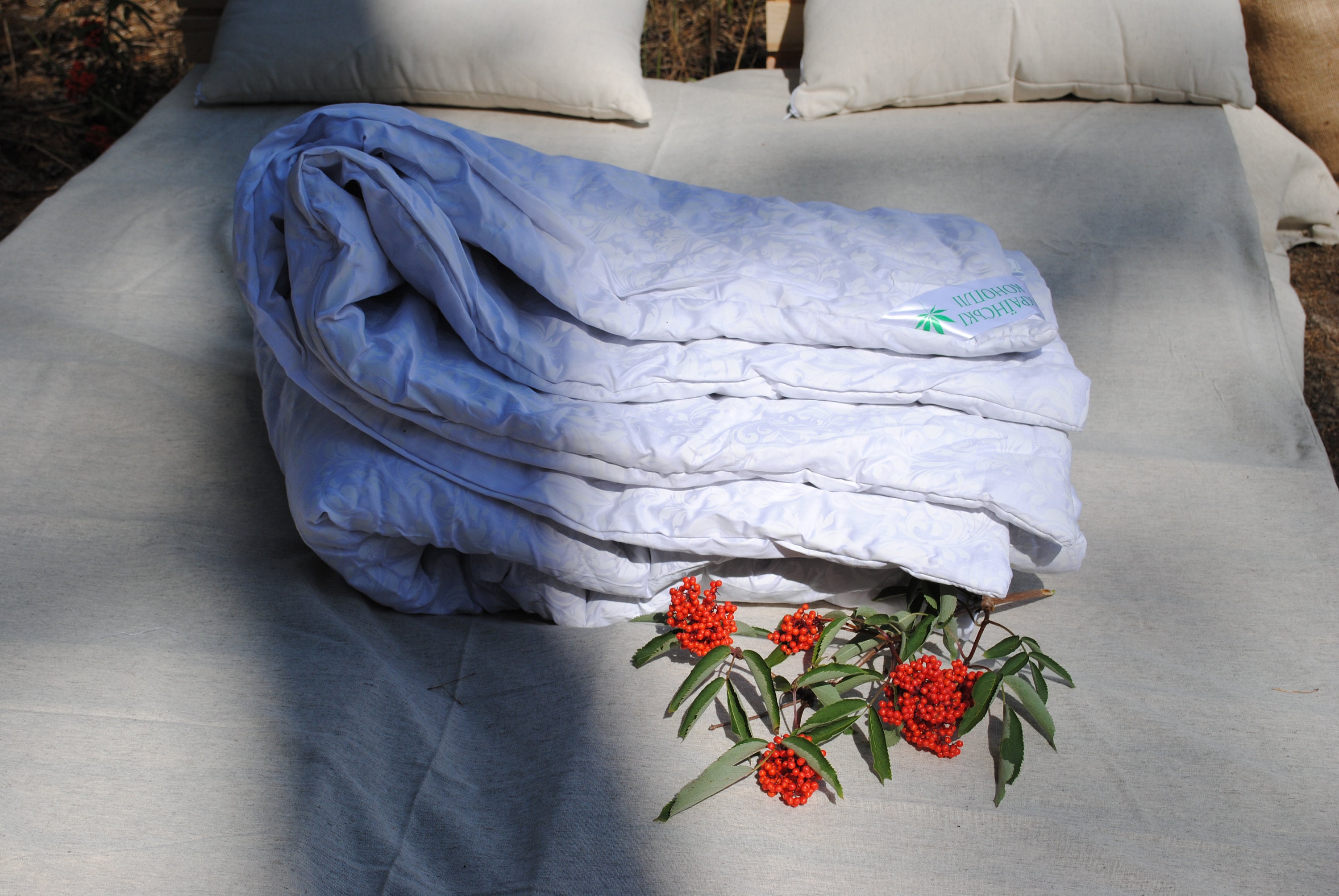 Warm hemp blanket with hemp filler Comfortable dream under Etsy