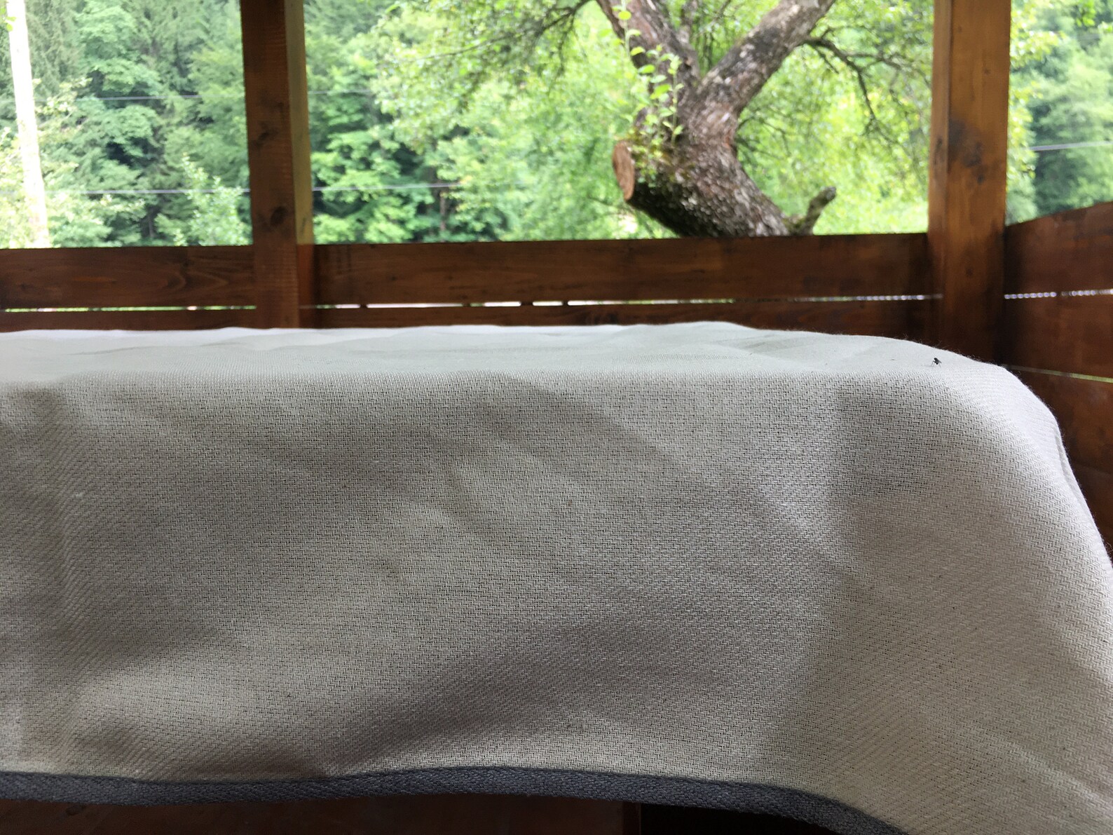 Hemp Tablecloth and 4 Hemp Napkins Set for Countrystyle Decor Etsy