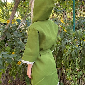 Hemp bathrobe\ Robes for women\ Organic hemp\ Bathrobe\ Women sleepwear