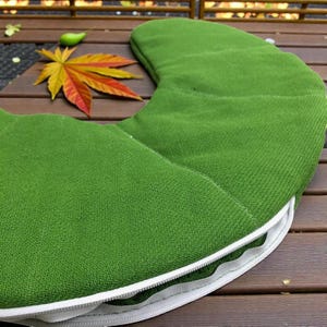 Hemp U-Shaped Neck Pillow Cover (Unfilled) – Refillable DIY Pillow Shell, 180gsm Hemp image 7
