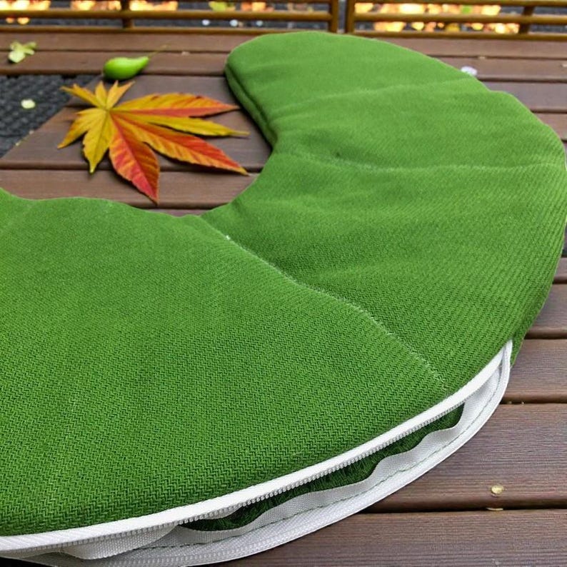 Hemp U-Shaped Neck Pillow Cover (Unfilled) – Refillable DIY Pillow Shell, 180gsm Hemp image 7