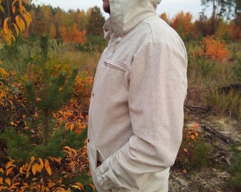 Hemp Jacket/hemp Clothes/organic Clothes/hemp/men Jacket