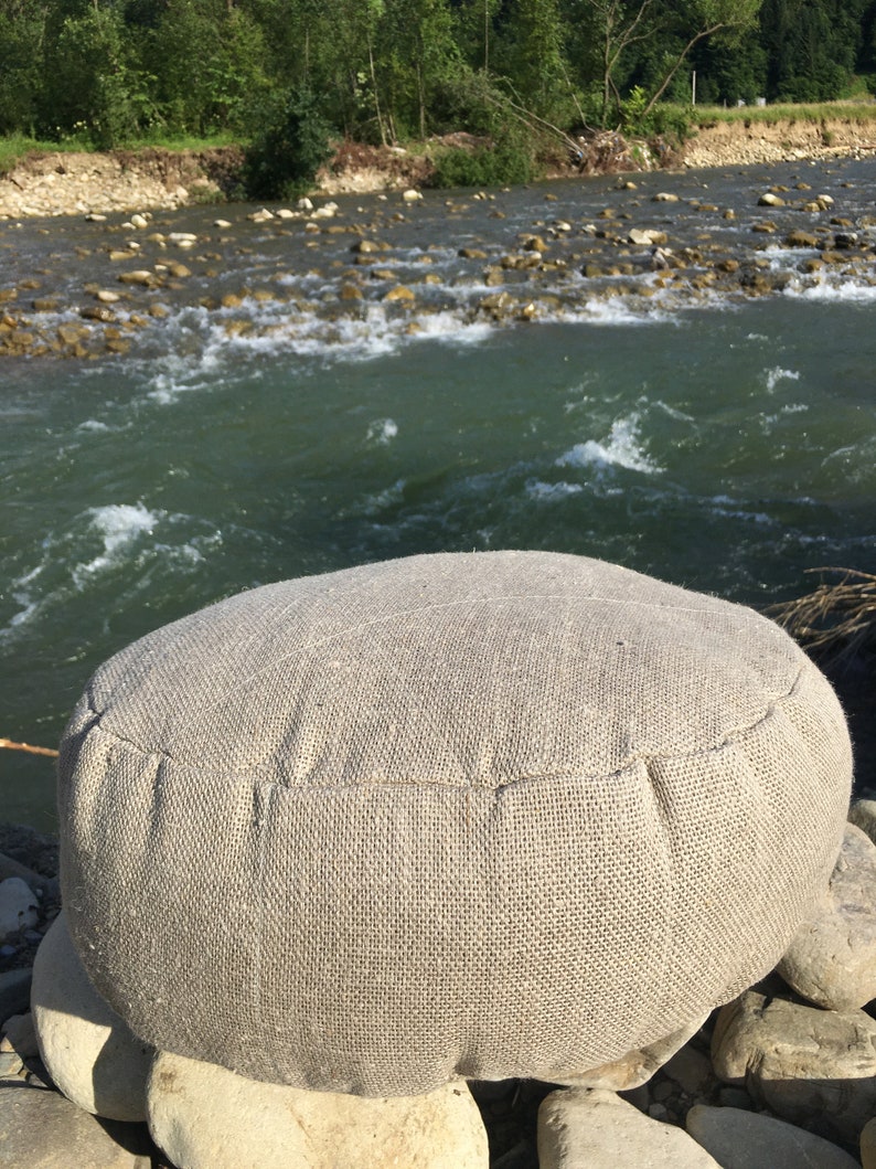 HempMadeInUA Zafu Meditation Cushion - Thumbnail 5