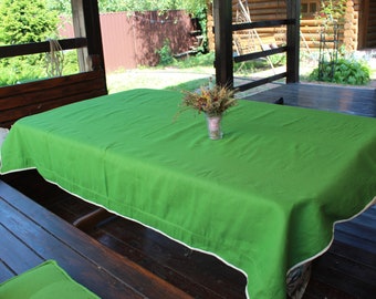 Hemp tablecloth