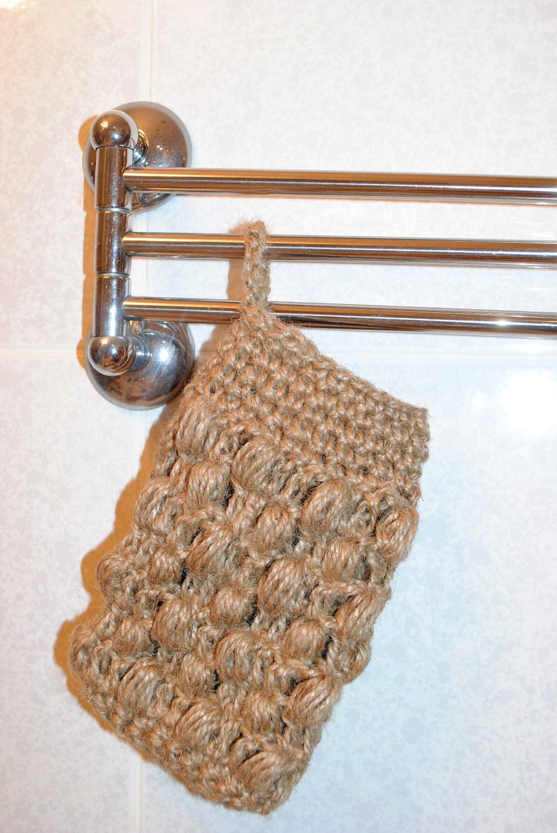 Wash Hemp/WashclothSet of three Etsy