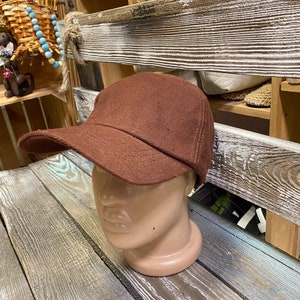 Brown hemp cap