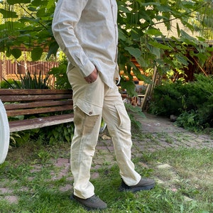 Hemp pants for man